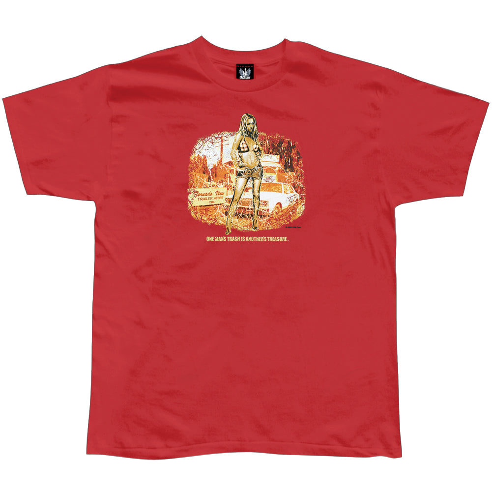 Trailer Trash - Treasure T-Shirt Men's T-Shirts Parody XL Red 