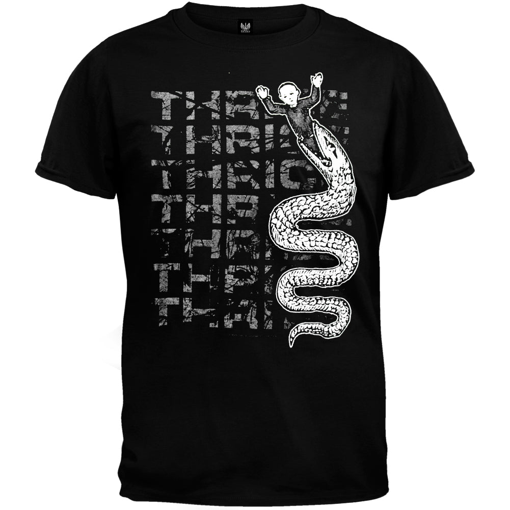 Thrice - Snake T-Shirt Men's T-Shirts Thrice SM Black 