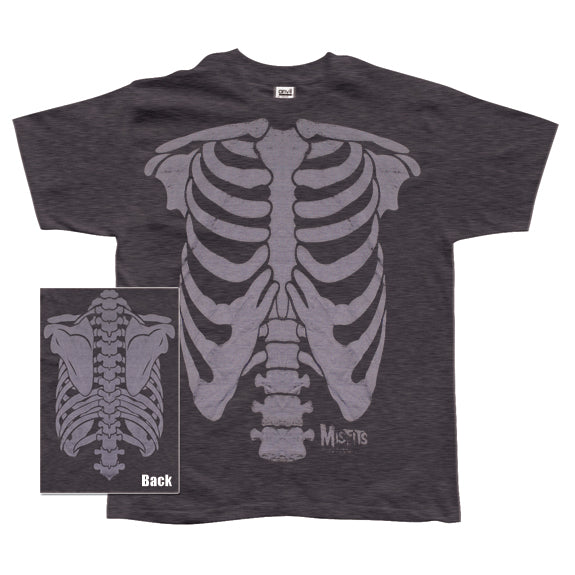 Misfits - Burn Out Skeleton T-Shirt Men's T-Shirts Misfits XL Multi 
