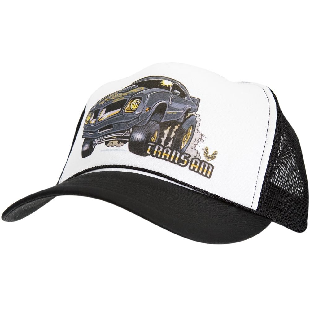 Trans Am - Logo Cart Trucker Cap Trucker Caps Pontiac OS Black 