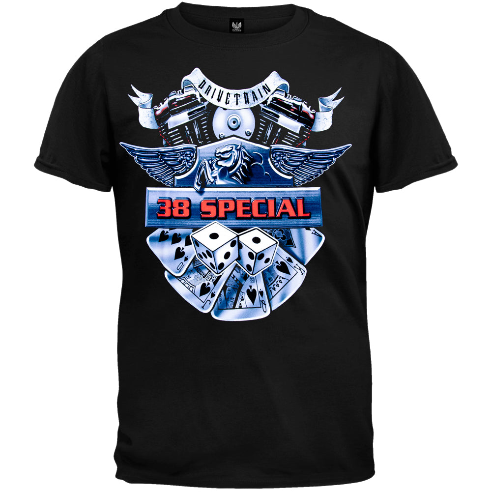 .38 Special - Poker Engine T-Shirt Men's T-Shirts .38 Special   