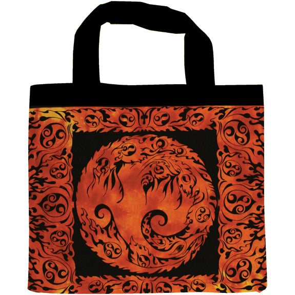 Phoenix Fire Tote Bag Totes Celtic OS Black 