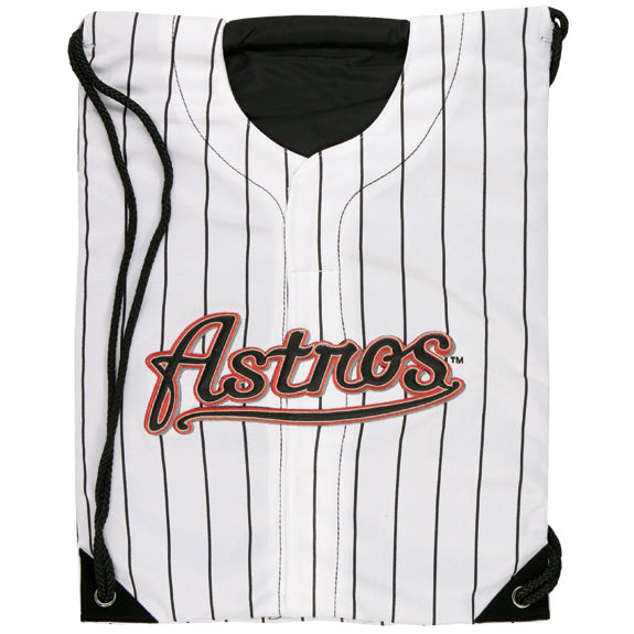 Houston Astros - Uniform Jersey Mesh Backsack Backsacks Houston Astros OS White 