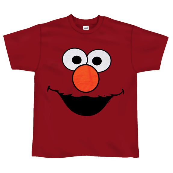 Sesame Street - Elmo Head T-Shirt Youth Youth T-Shirts Sesame Street   