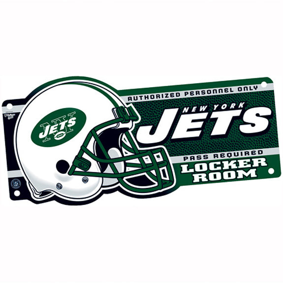 New York Jets - Locker Room Sign Signs New York Jets OS Multi 