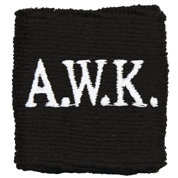 Andrew Wk - Monogram Logo Wristband Wristbands Andrew W.K.   