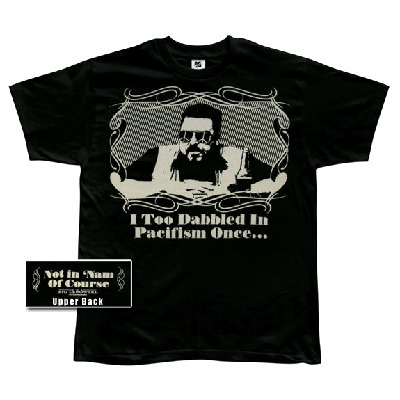 Big Lebowski - Dabbled In Pacifism Soft T-Shirt Men's T-Shirts The Big Lebowski   