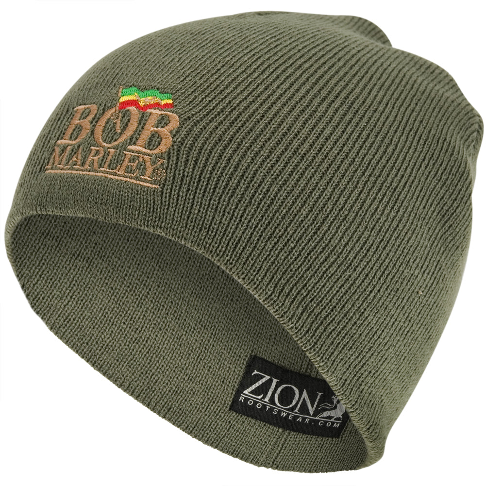 Bob Marley Rasta Flag Beanie Hat Knit Hats Bob Marley   