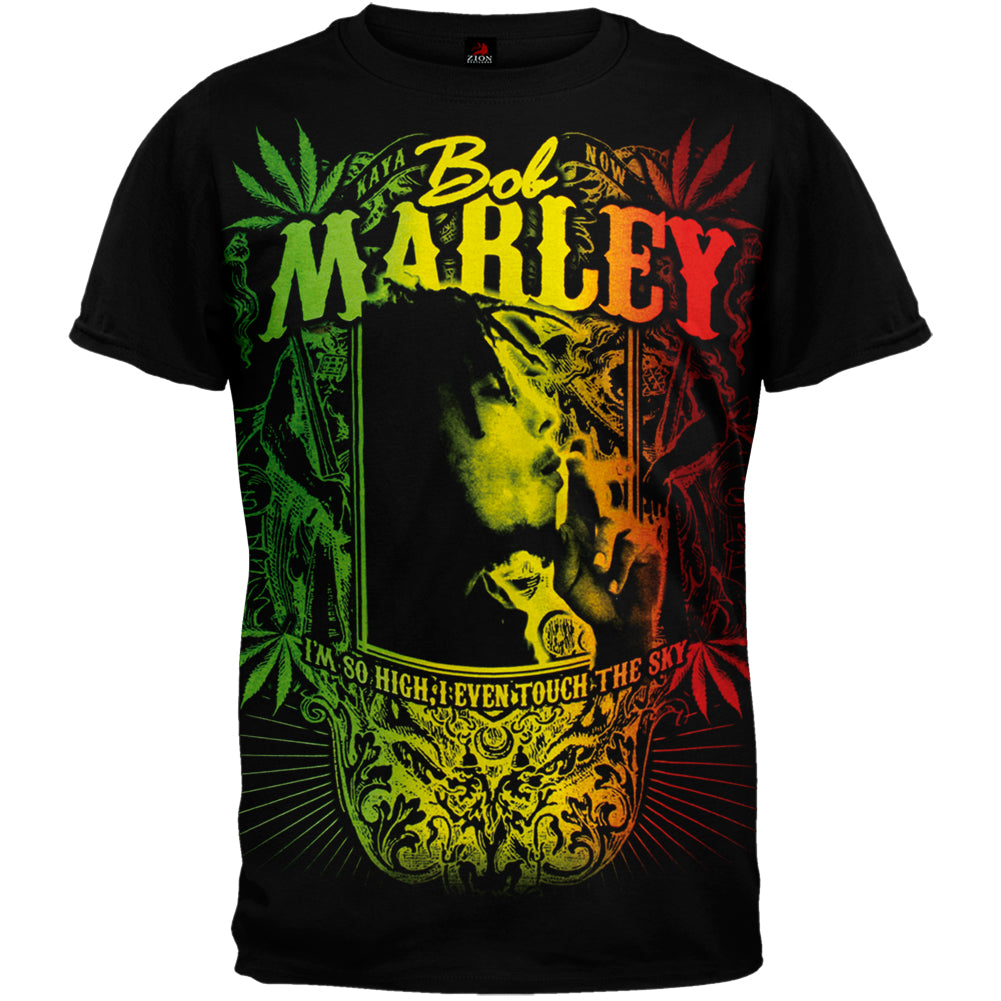 Bob Marley - Kaya Now Jumbo Print T-Shirt Men's T-Shirts Bob Marley   