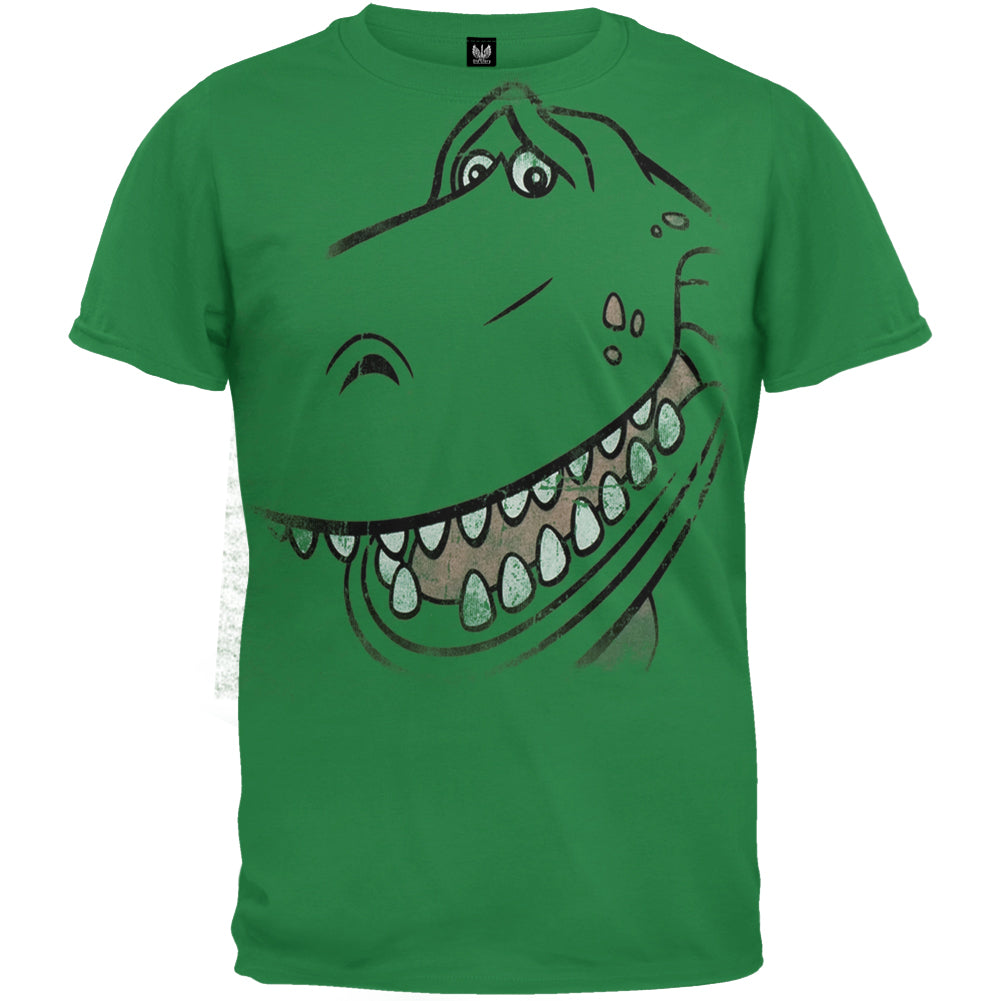 Toy Story - Rex Face T-Shirt Men's T-Shirts Toy Story SM Multi 