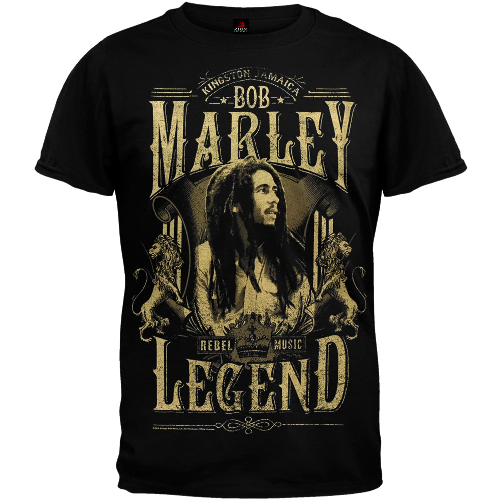 Bob Marley - Rebel Legend T-Shirt Men's T-Shirts Bob Marley