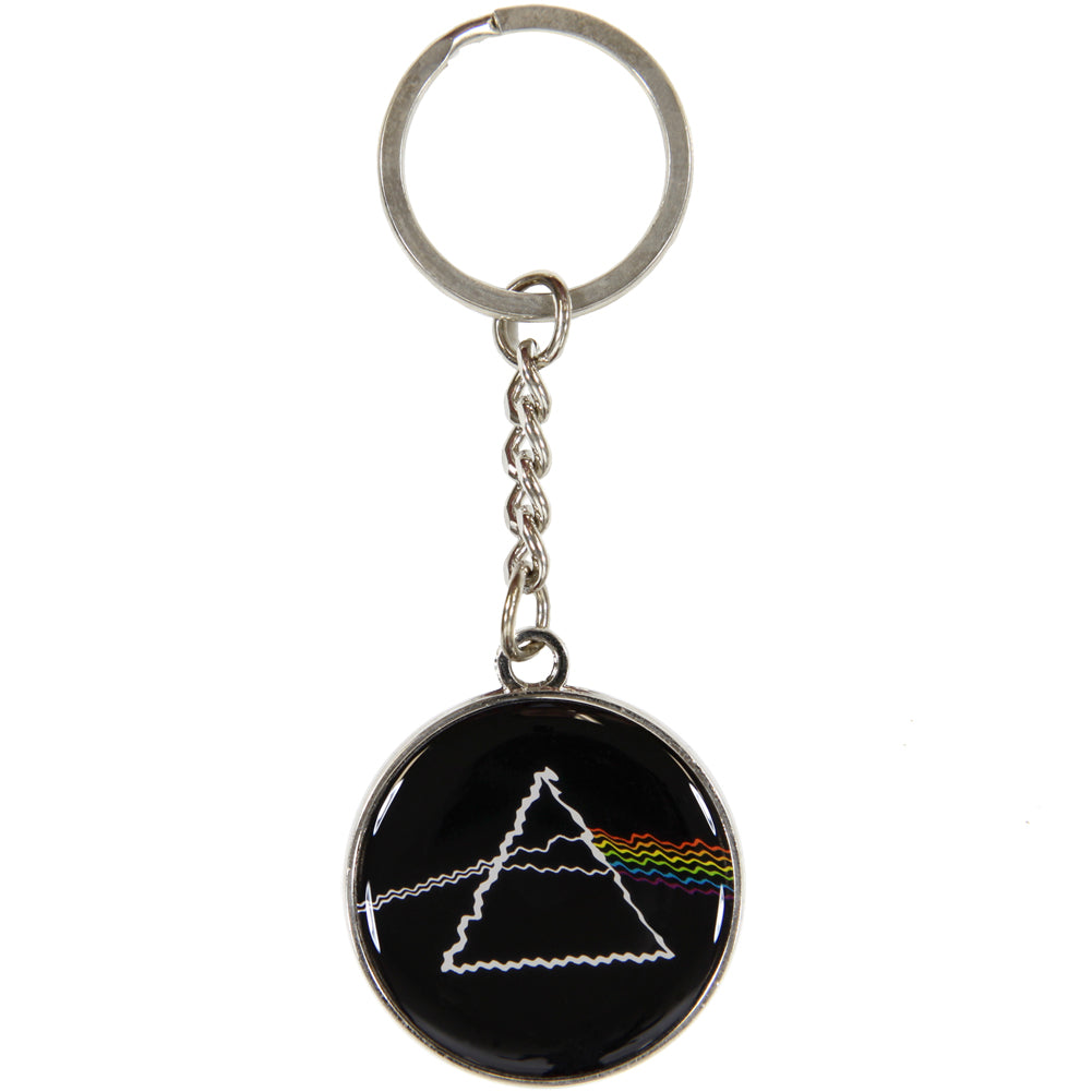 Pink Floyd - Dark Side Enamel Keychain Keychains Pink Floyd OS Multi 