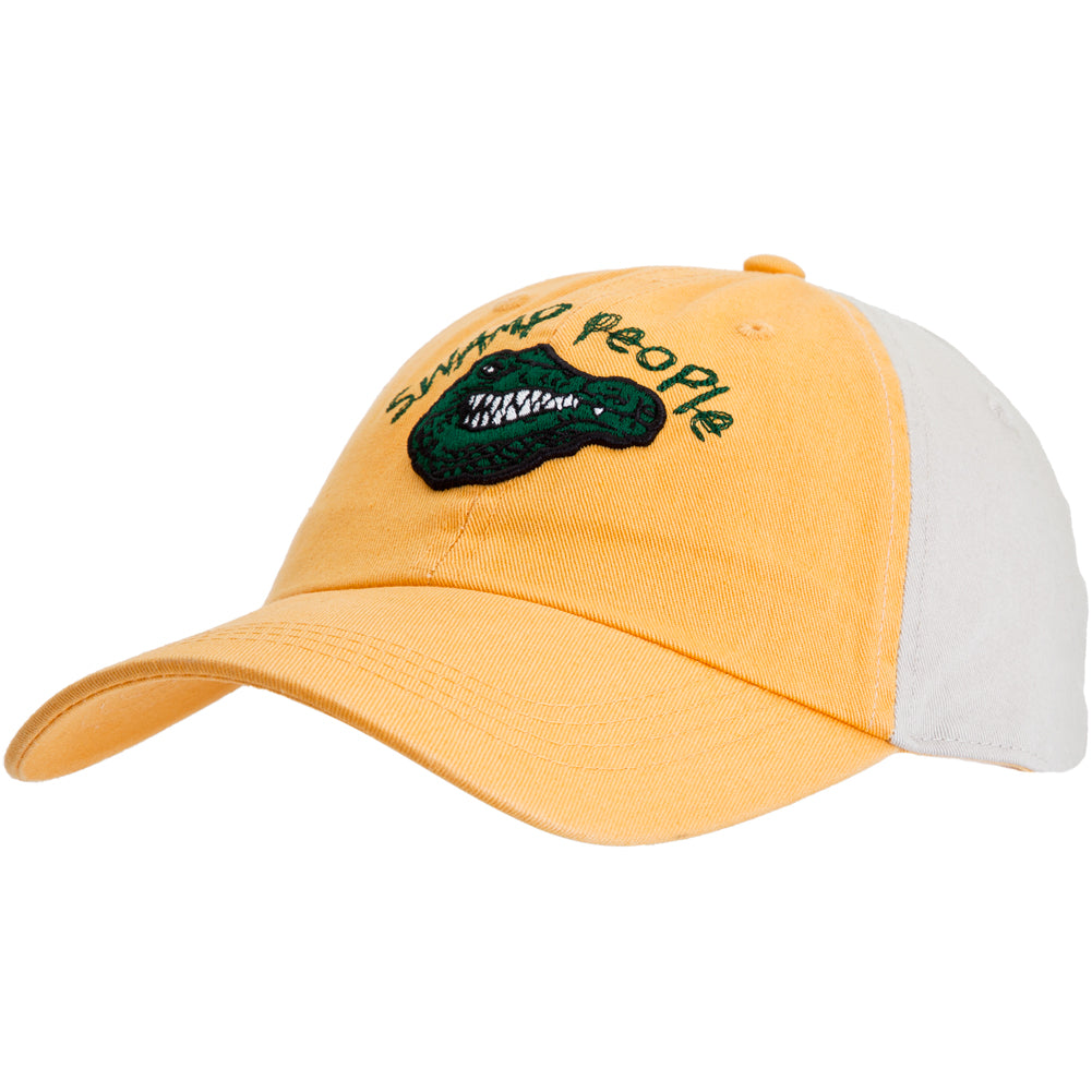 Swamp People - Grinning Gator Logo Adjustable Baseball Cap Adjustable Baseball Caps Swamp People OS Multi 