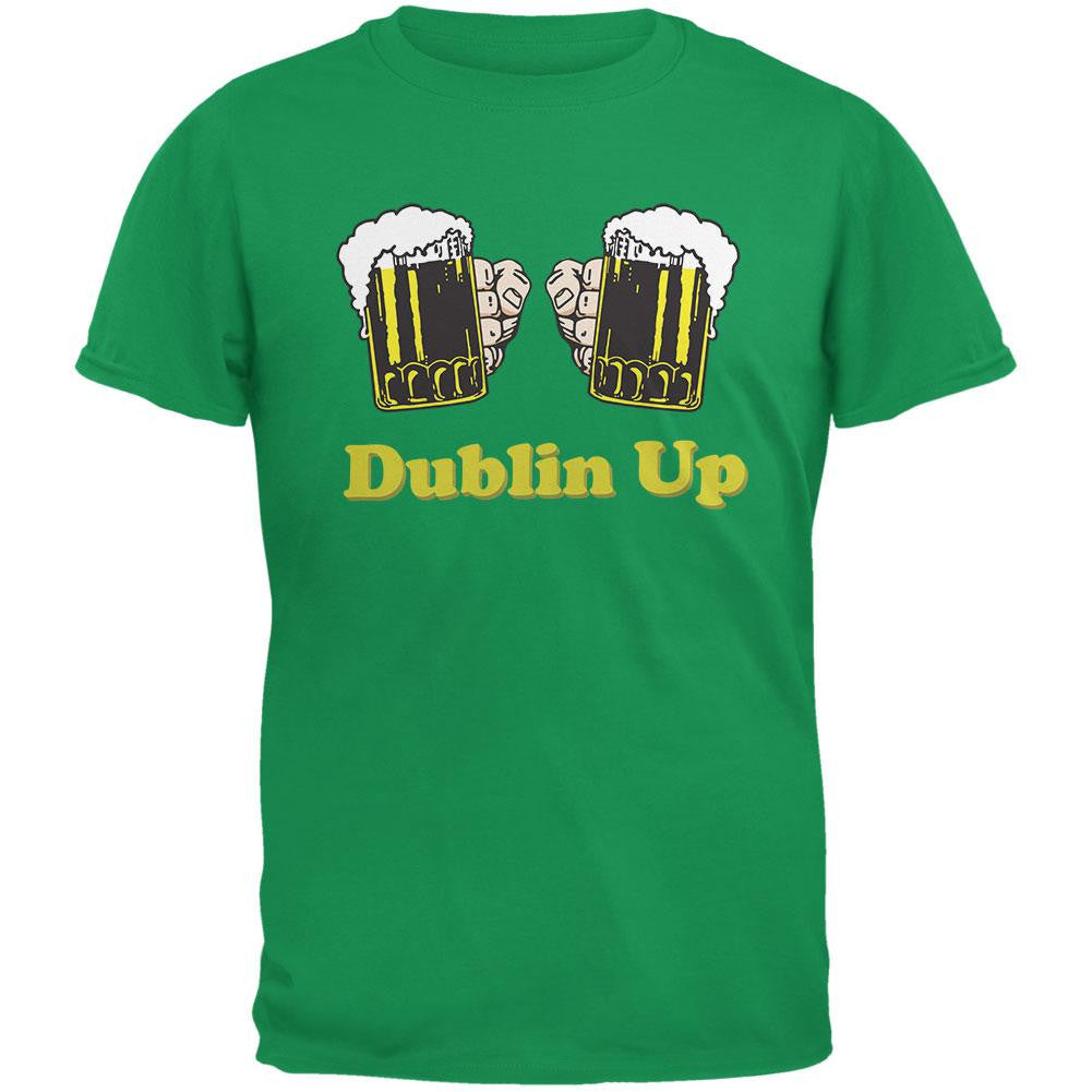 St. Patricks Day - Dublin Up Irish Green Adult T-Shirt Men's T-Shirts Old Glory 2XL Green 