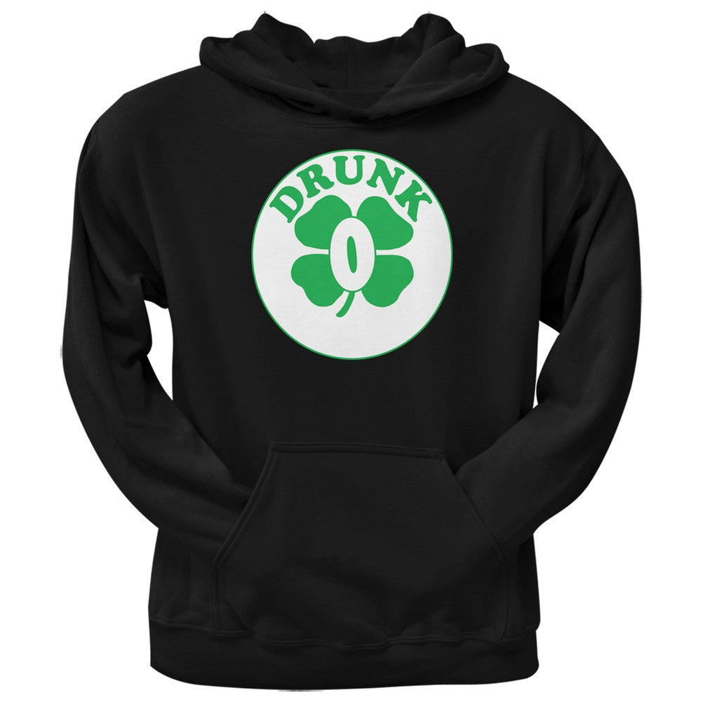 St. Patricks Day - Irish Drunk Zero Black Adult Hoodie Men's Hoodies Old Glory 2XL Black 