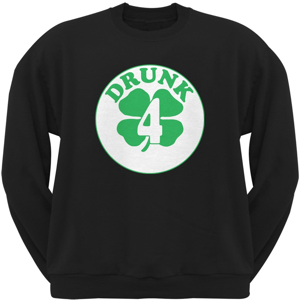 St. Patricks Day - Irish Drunk Four Black Adult Sweatshirt Men's Sweatshirts Old Glory 2XL Black 