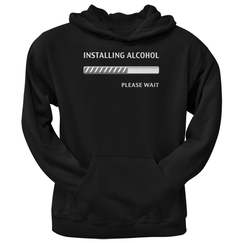 St Patricks Day - Installing Alcohol Funny Black Adult Hoodie Men's Hoodies Old Glory 2XL Black 