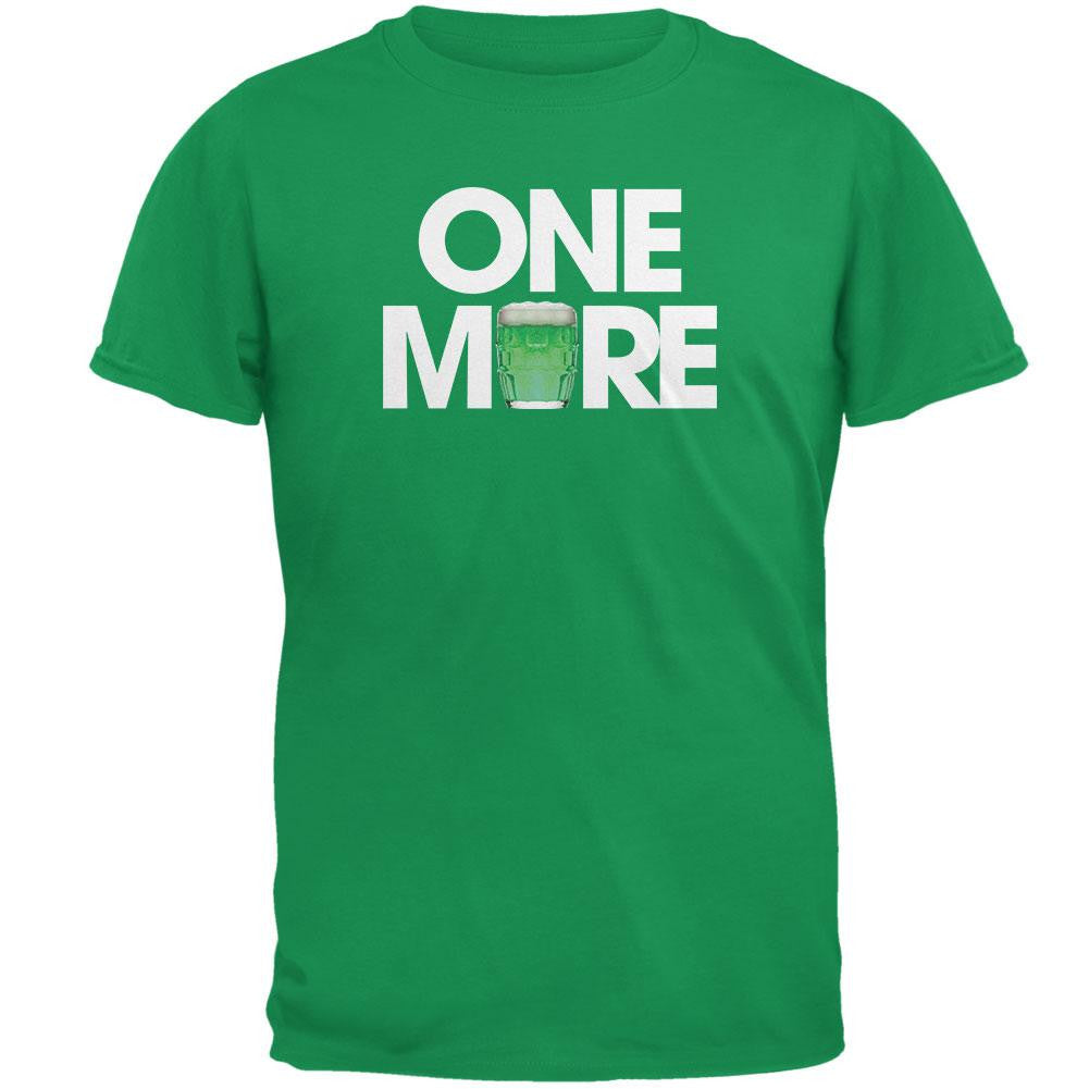 St. Patricks Day - One More Irish Green Adult T-Shirt Men's T-Shirts Old Glory 2XL Green 