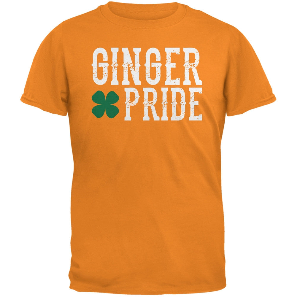 St. Patricks Day - Ginger Pride Orange Youth T-Shirt Youth T-Shirts Old Glory   