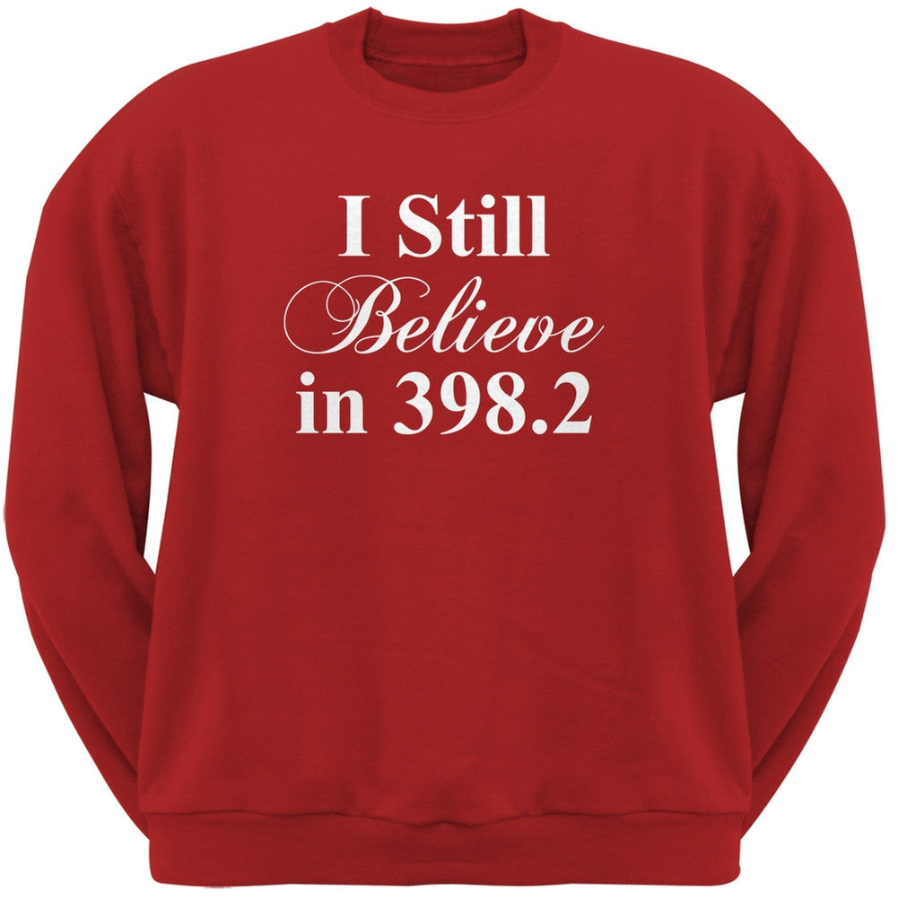 I Still Believe in 398.2 Red Adult Sweatshirt Men's Sweatshirts Old Glory 2XL Red 