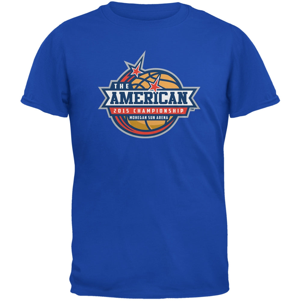 American Championship Mohegan - Royal Adult T-Shirt Men's T-Shirts AAC Gear SM Blue 