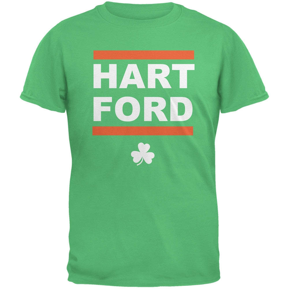 St. Patrick's Day - Hart-Ford Irish Green Adult T-Shirt Men's T-Shirts Old Glory 2XL Green 