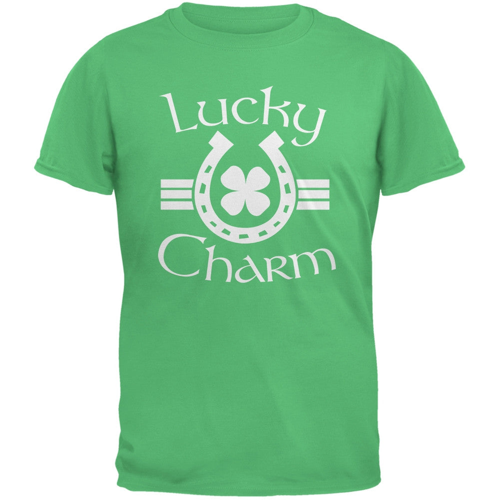 St. Patricks Day - Lucky Charm Irish Green Youth T-Shirt Youth T-Shirts Old Glory   