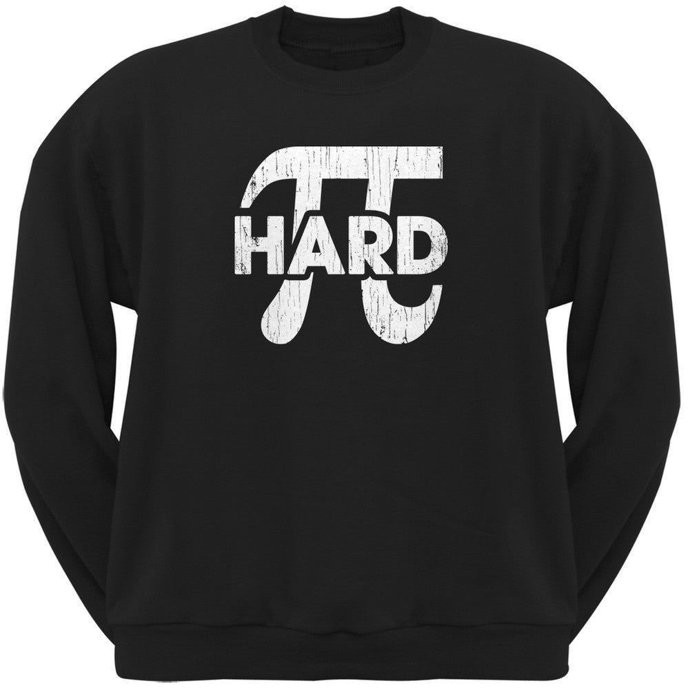 Pi Hard Black Adult Sweatshirt Men's Sweatshirts Old Glory 2XL Black 