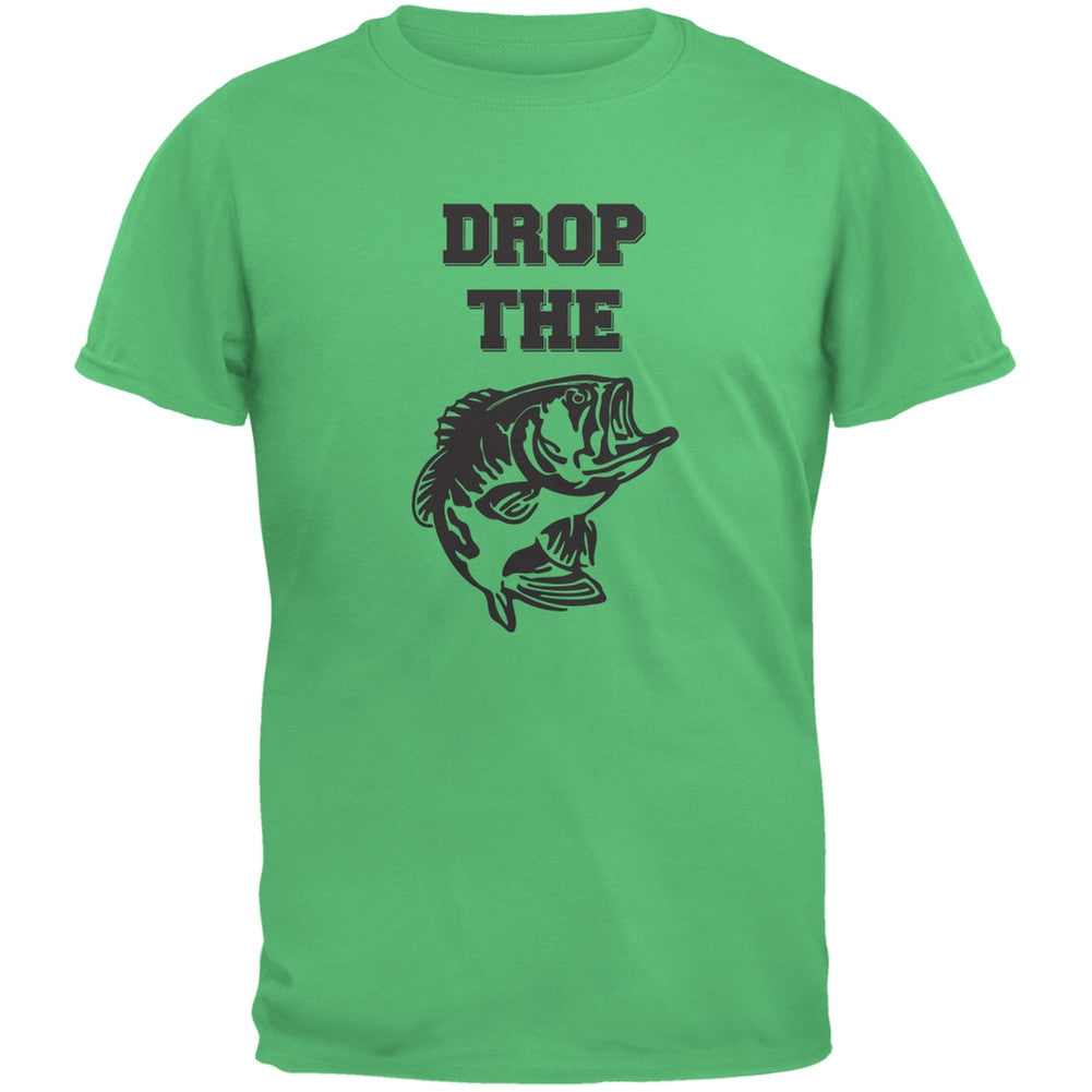 Drop The Bass Irish Green Adult T-Shirt Men's T-Shirts Old Glory 2XL Green 