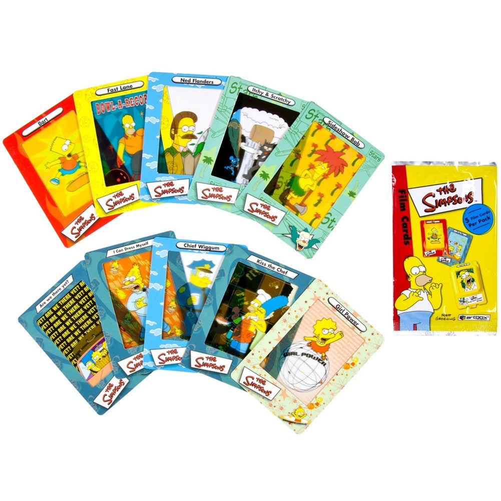 Simpsons - Collectible Film Cards Playing Cards Old Glory   