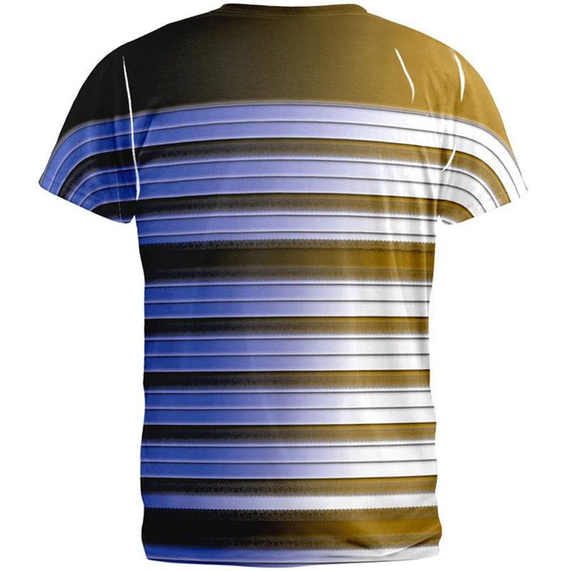 #TheDress Viral Costume All Over Adult T-Shirt Men's T-Shirts Old Glory   