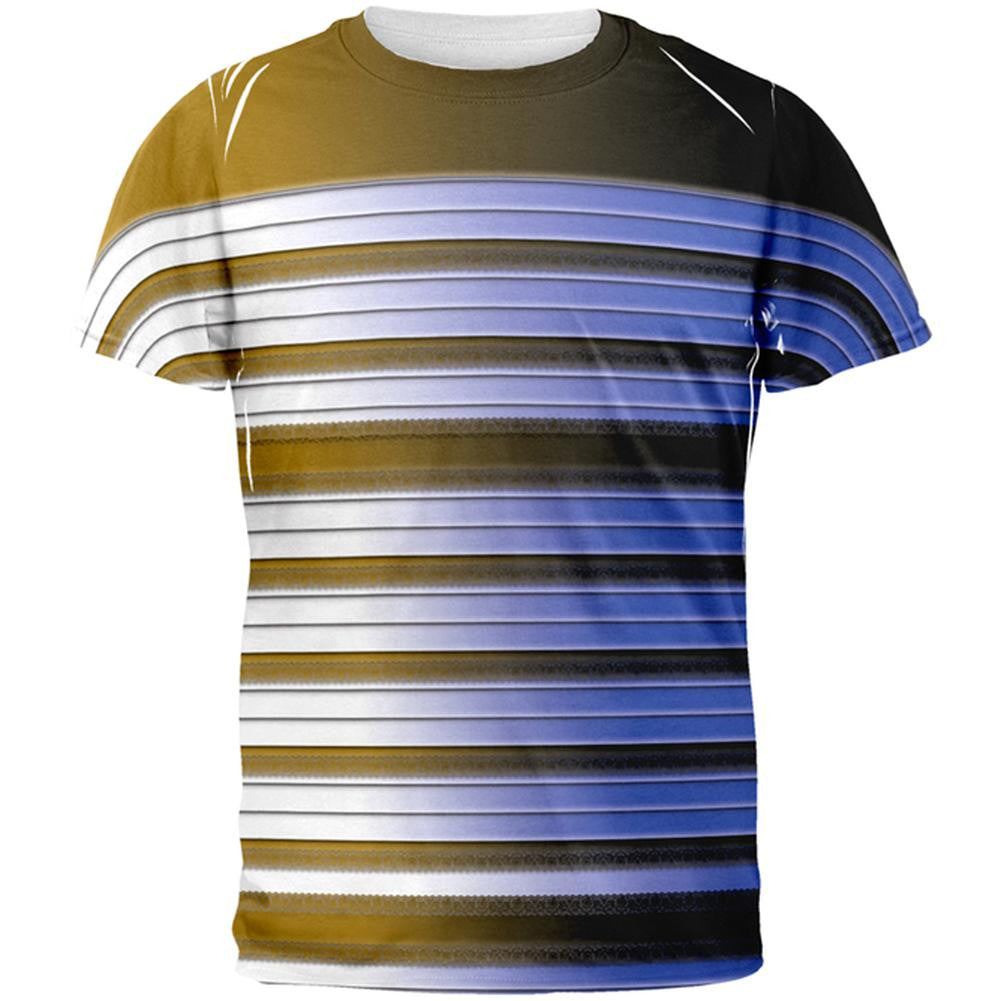 #TheDress Viral Costume All Over Adult T-Shirt Men's T-Shirts Old Glory SM Multi 