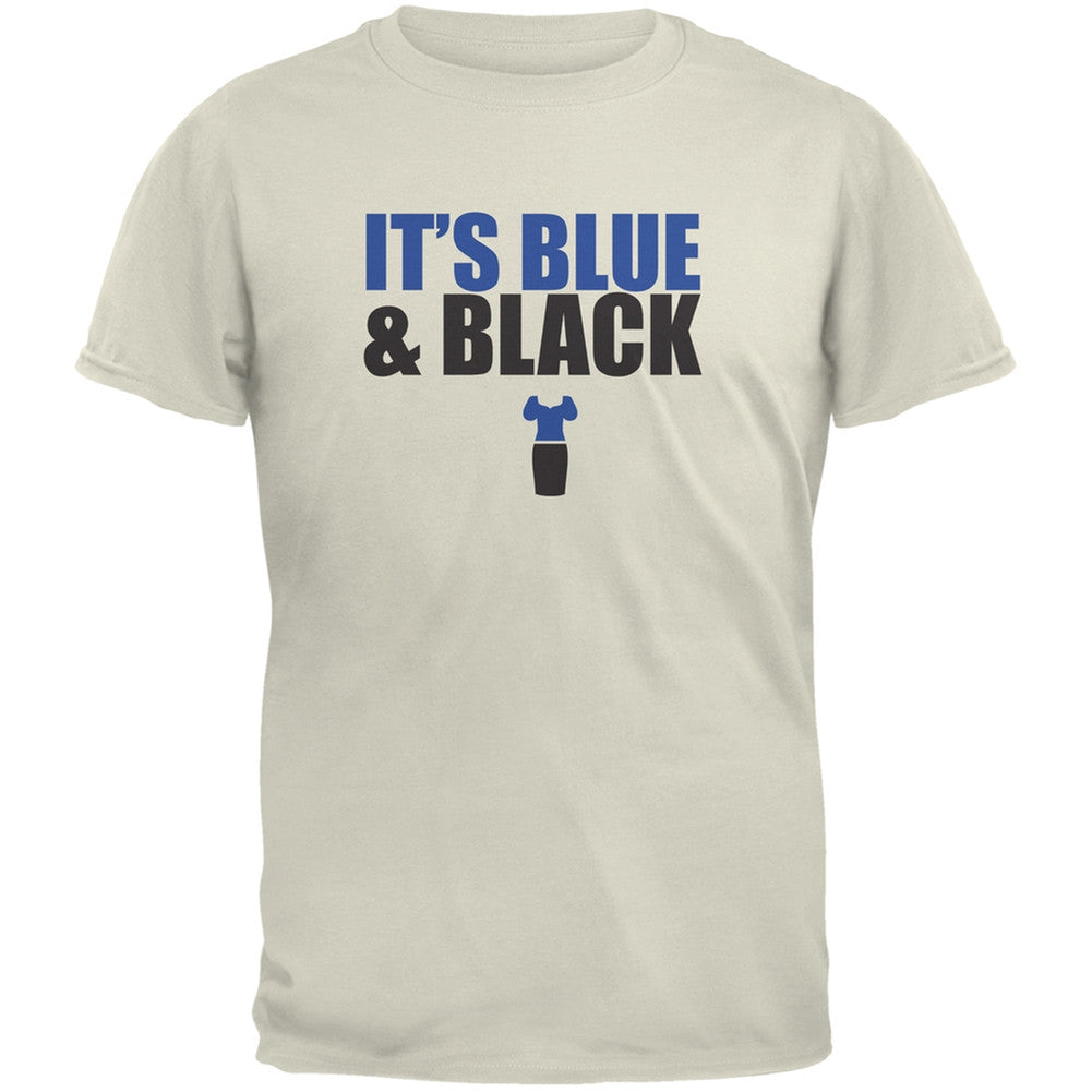 It's Blue And Black Natural Adult T-Shirt Men's T-Shirts Old Glory 2XL Black 