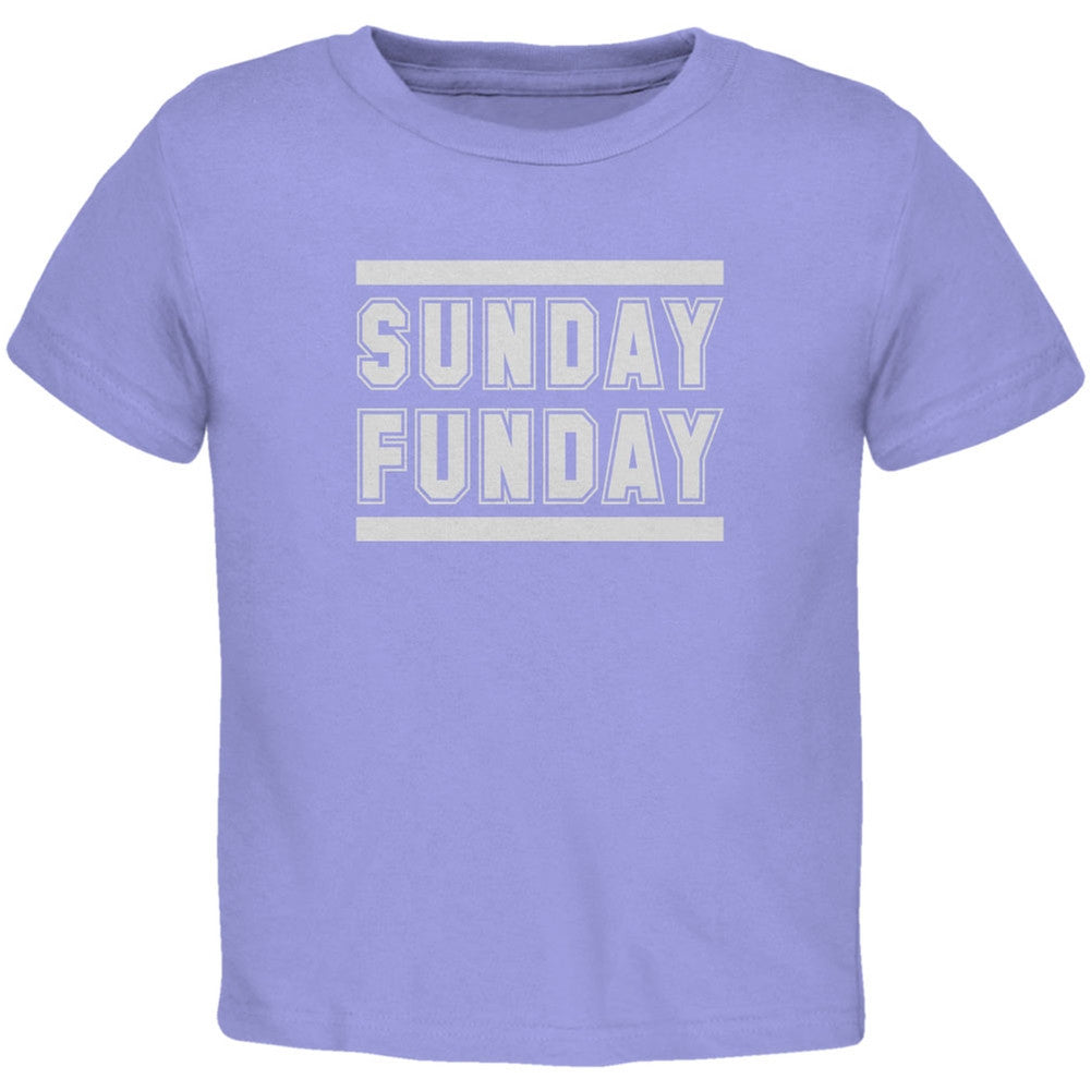 Sunday Funday Black Toddler T-Shirt Toddler T-Shirts Old Glory   