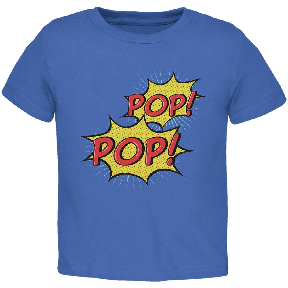 POP! POP! Royal Toddler T-Shirt Toddler T-Shirts Old Glory 2T Blue 