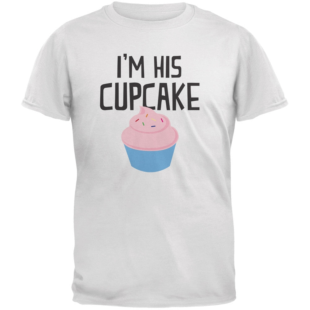 I'm His Cupcake White Youth T-Shirt Youth T-Shirts Old Glory   