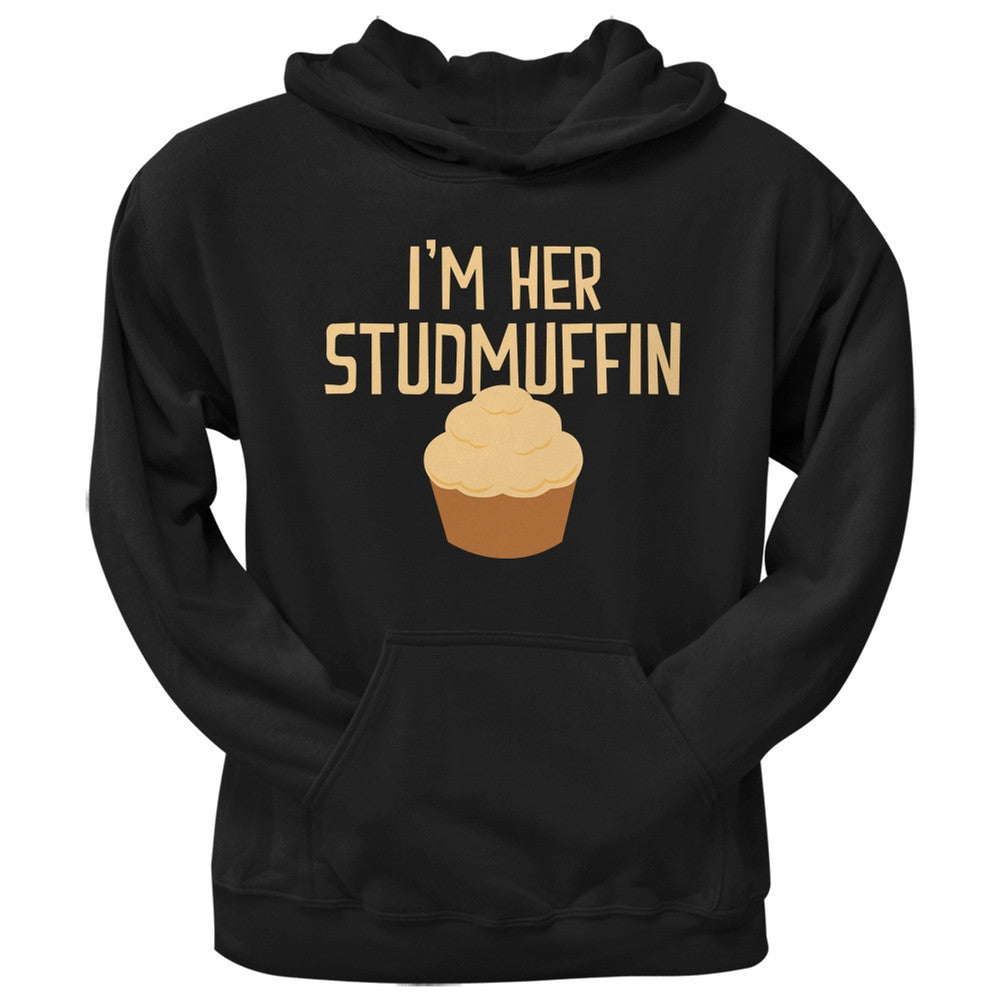 Valentine's Day I'm Her Studmuffin Brown Adult Hoodie Men's Hoodies Old Glory   