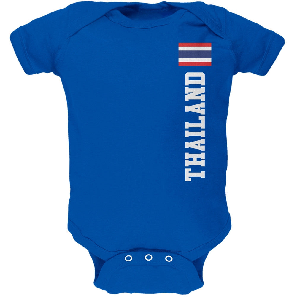 World Cup Thailand Royal Soft Baby One Piece Baby One Piece FIFA 0-3M Blue 