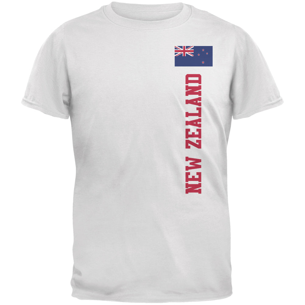 World Cup New Zealand White Adult T-Shirt Men's T-Shirts Old Glory 2XL White 