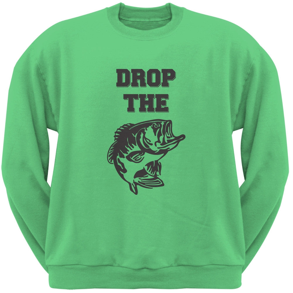 Drop The Bass Irish Green Adult Sweatshirt Men's Sweatshirts Old Glory 2XL Green 