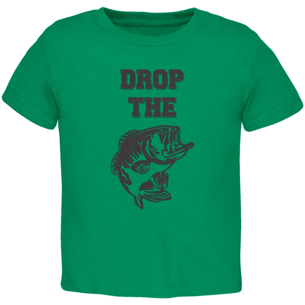 Drop The Bass Kelly Toddler T-Shirt Toddler T-Shirts Old Glory 2T Green 