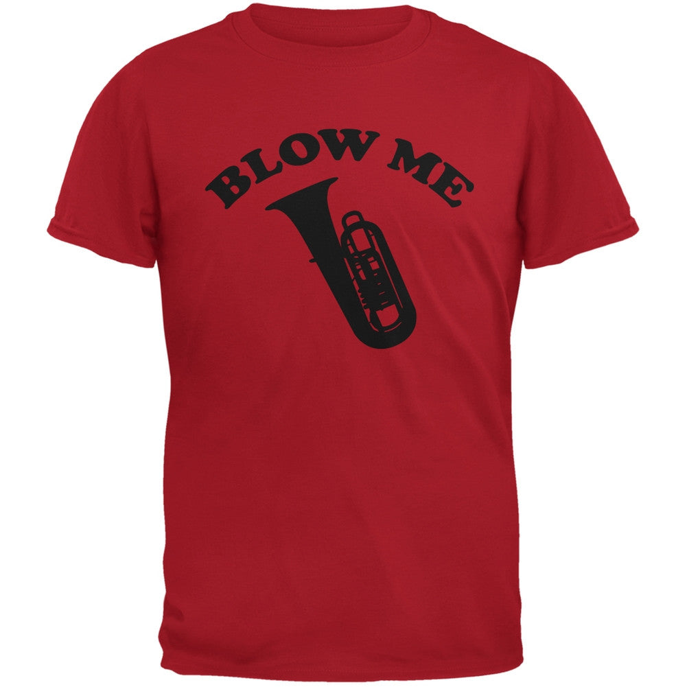 Blow Me Red Adult T-Shirt Men's T-Shirts Old Glory 2XL Red 