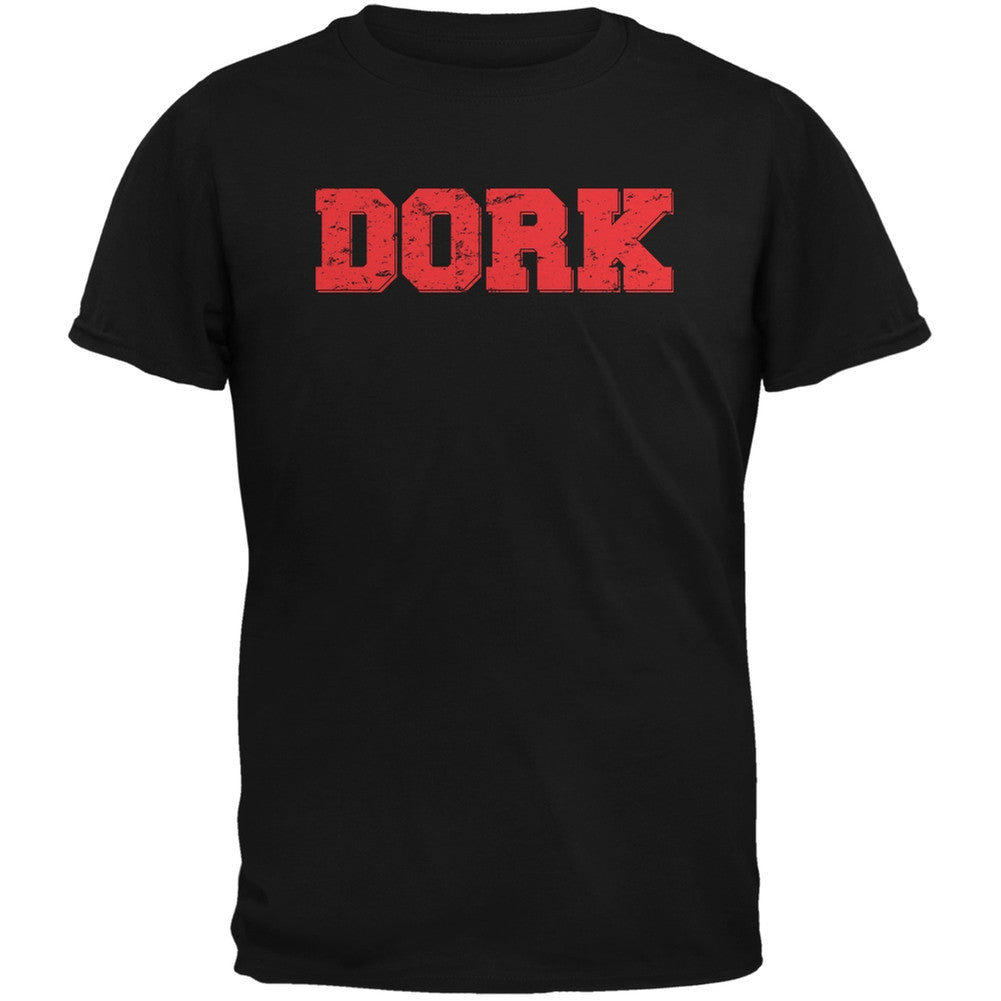 Dork Black Adult T-Shirt Men's T-Shirts Old Glory 2XL Black 