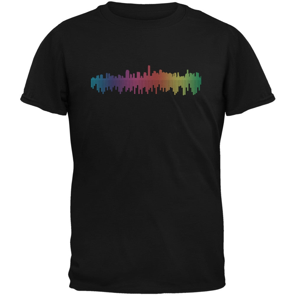 City Levels Black Youth T-Shirt Youth T-Shirts Old Glory LG Black 