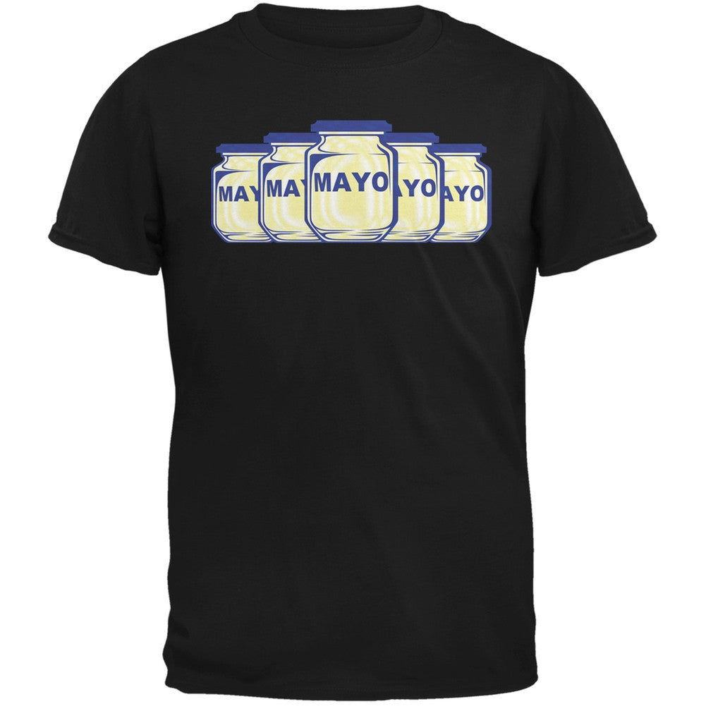 Cinco De Mayo - Funny Jar Joke Black Adult T-Shirt Men's T-Shirts Old Glory   