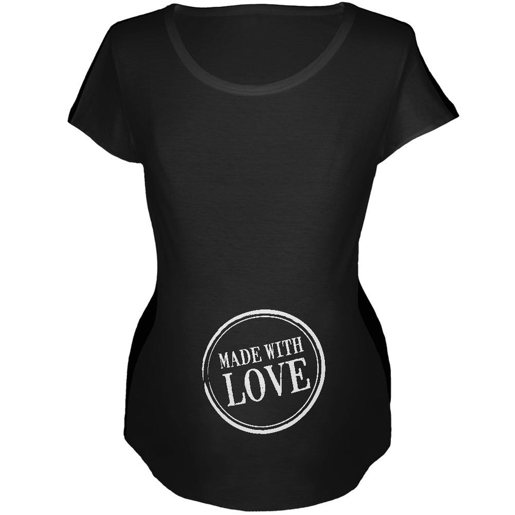 "Made With Love" Soft Maternity T-Shirt Maternity T-Shirts Old Glory   