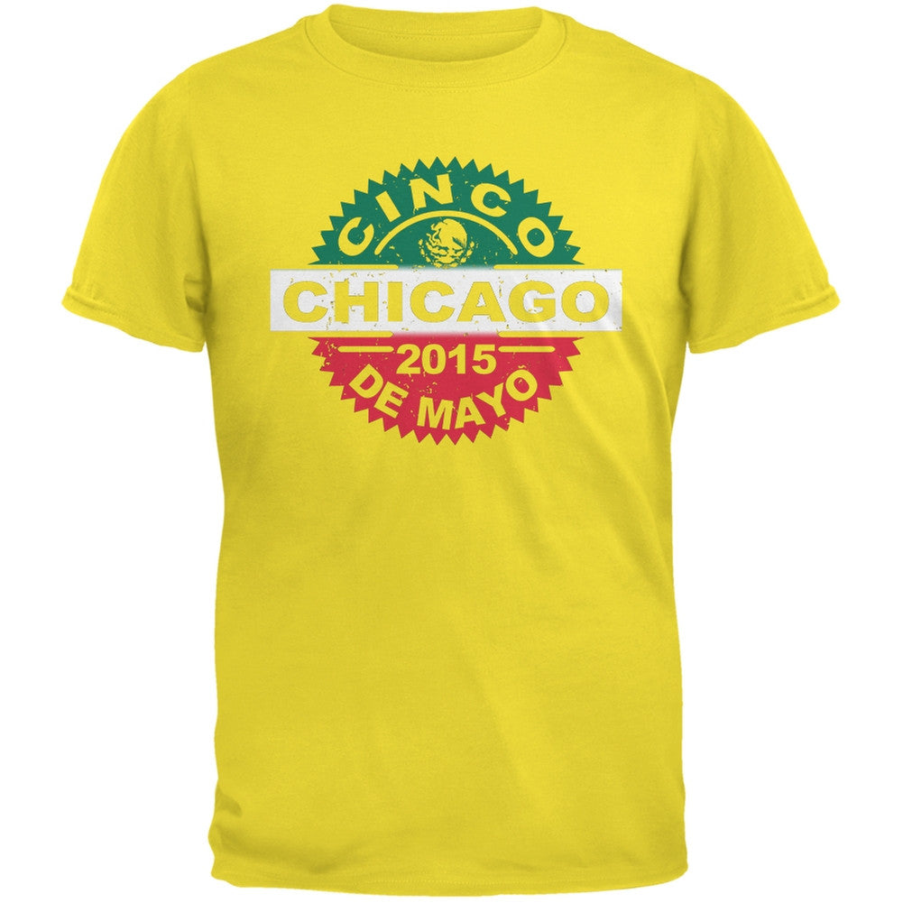 Cinco De Mayo - Chicago Electric Green Youth T-Shirt Youth T-Shirts Old Glory   