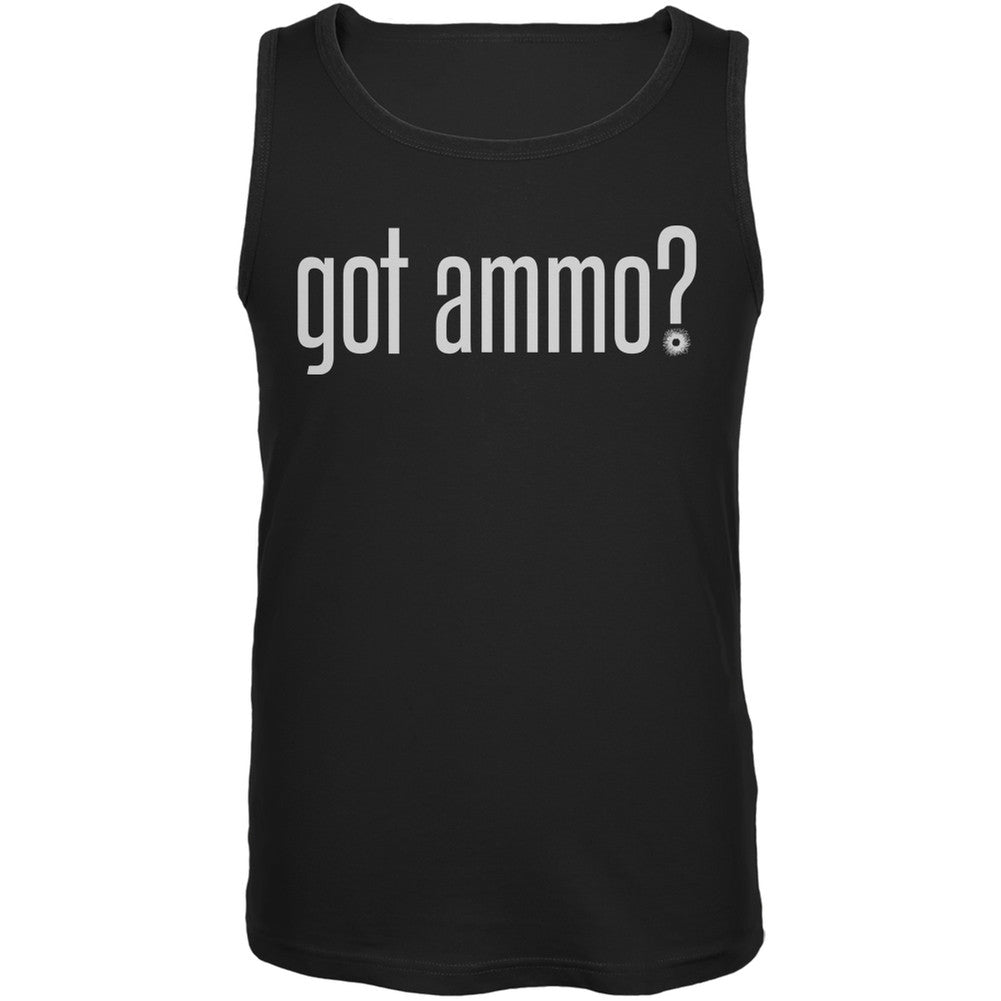 Got Ammo Black Adult Tank Top Men's Tank Tops Old Glory 2XL Black 