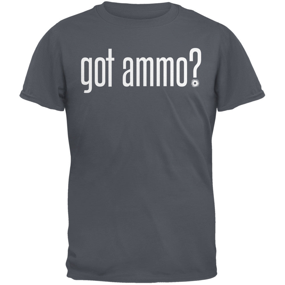 Got Ammo Charcoal Grey Adult T-Shirt Men's T-Shirts Old Glory 2XL Grey 