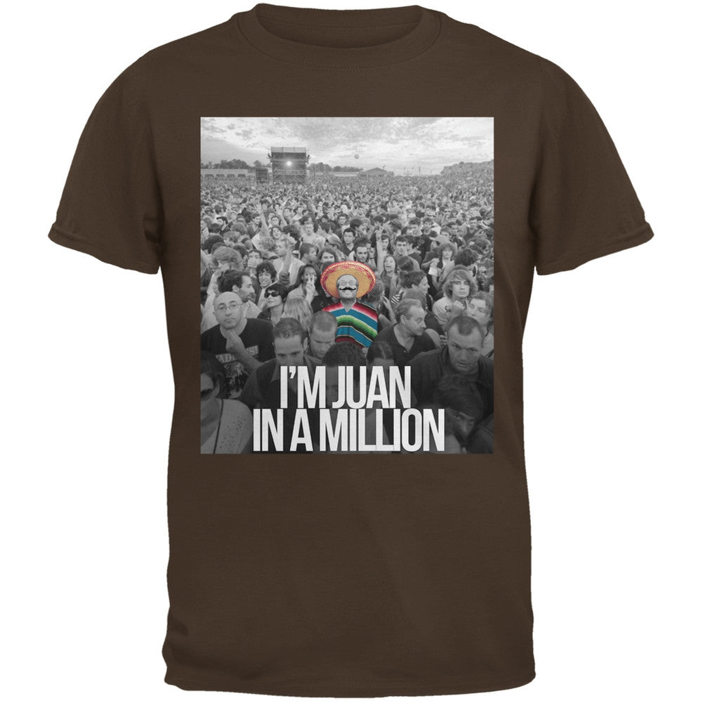 Cinco de Mayo - I'm Juan in Million Black Adult T-Shirt Men's T-Shirts Old Glory   